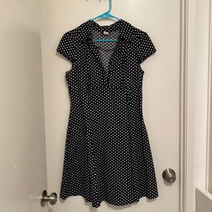 Polka dot retro swing dress